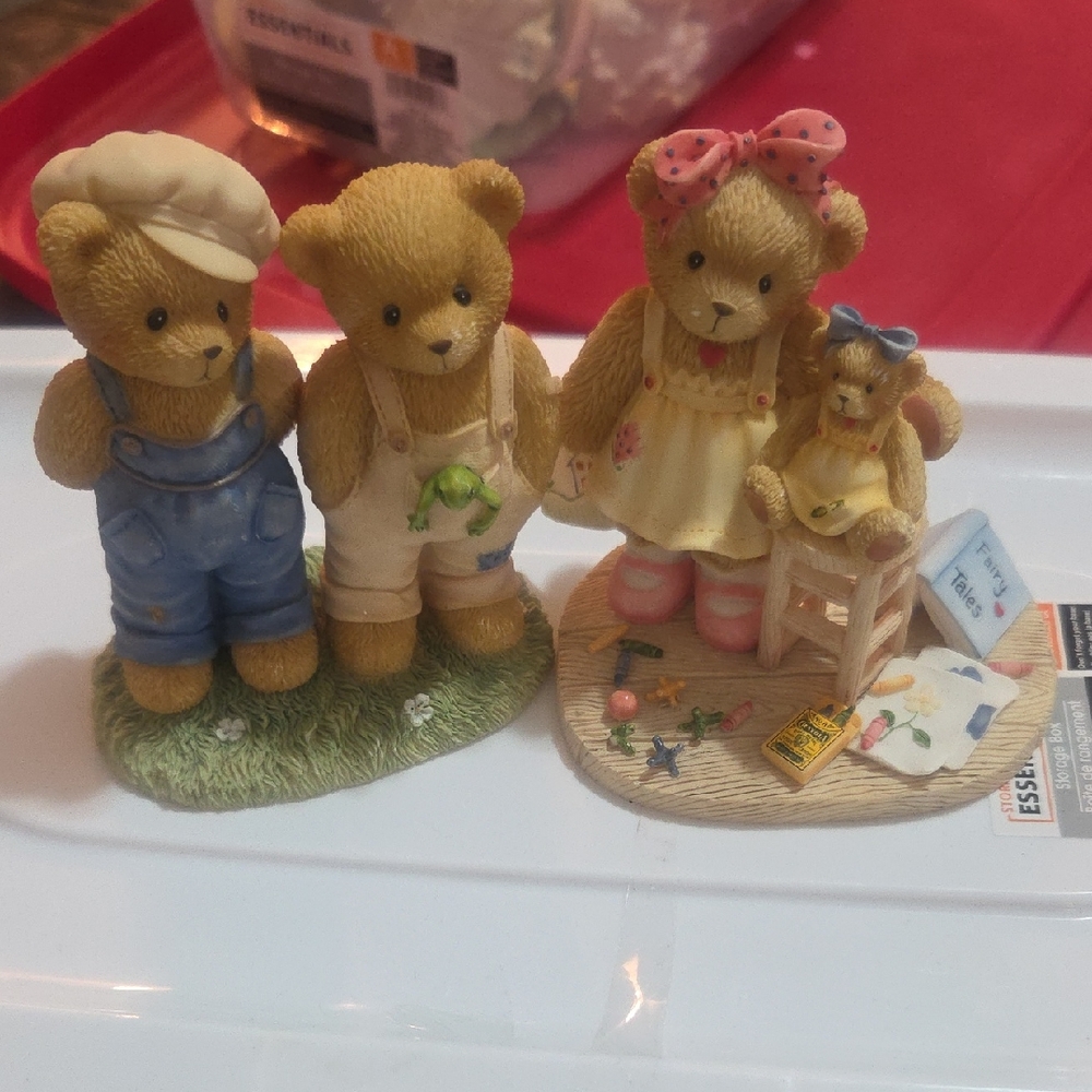 Cherished Teddies Rosemary Figurine. CHERISHED TEDDIES ERNEST & BUGSY.
